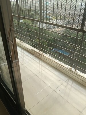 Balcony in 2.5 BHK Apartment at Shree Krishna Paradise, Kharghar – for Rent