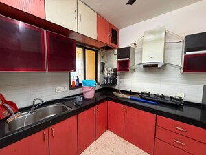 Kitchen in 3 BHK Apartment at Swastik Regalia, Waghbil – for Rent