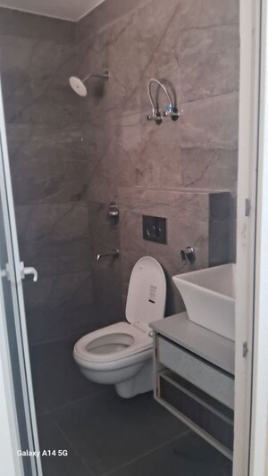Bathroom in 3 BHK Apartment at Motiaz Royal Citi, Ambala Highway – for Rent