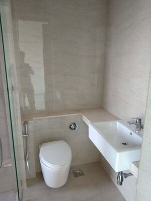 Bathroom in 3 BHK Apartment at Sheth Auris Serenity Tower 1, Malad West – for Sale