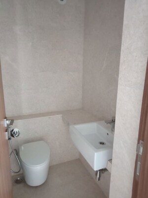 Bathroom in 3 BHK Apartment at Sheth Auris Serenity Tower 1, Malad West – for Sale