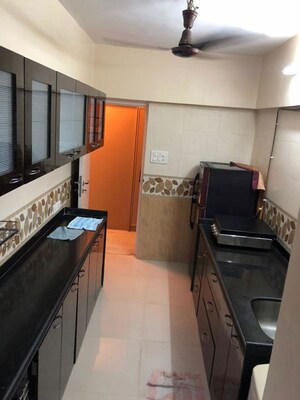 Kitchen in 2 BHK Apartment at Hiranandani Gardens Florentine, Powai – for Rent