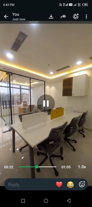 Team Area in  Office Space at Spaze Edge Tower, Sector 47 – for Rent