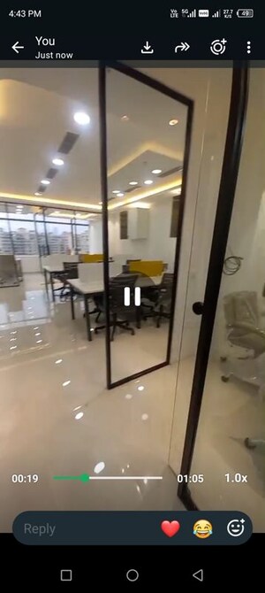 Kitchen in  Office Space at Spaze Edge Tower, Sector 47 – for Rent
