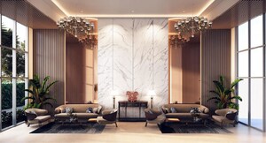 Living Room in 2 BHK Apartment at Prabhadevi – for Sale