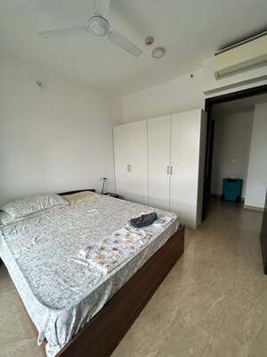 Bedroom in 2 BHK Apartment at Hiranandani Atlantis, Powai – for Rent