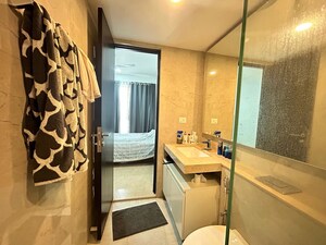 Attached Bathroom in 2 BHK Apartment at Hiranandani Atlantis, Powai – for Rent