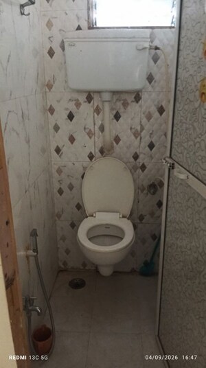 Bathroom in 1 BHK Apartment at Ulwe Sector 17 – for Rent