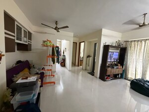 Living Room in 3 BHK Apartment at Puranik Hometown, Ghodbunder Road – for Rent