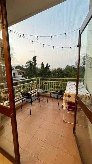 Balcony in 3 BHK Apartment at Marvel Vivacity, Kalyani Nagar – for Sale