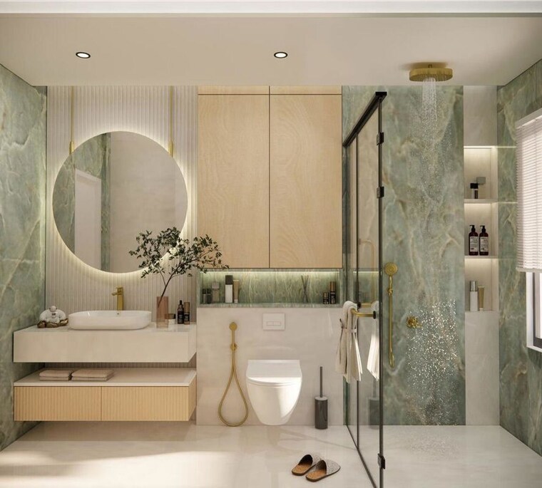 Bathroom, mighty-siddhi-darshan 2 Bedroom 921 Sq.Ft. Apartment In Dadar West Mumbai 10649523