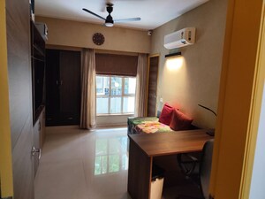 Living Room in 4 BHK Apartment at Water Front Apartment, Kalyani Nagar – for Rent