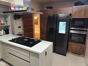 Kitchen in 4 BHK Apartment at Water Front Apartment, Kalyani Nagar – for Rent