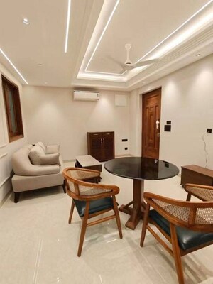 Living Room in 2 BHK Apartment at Freedom Fighters Enclave – for Rent