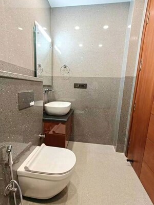 Bathroom in 2 BHK Apartment at Freedom Fighters Enclave – for Rent