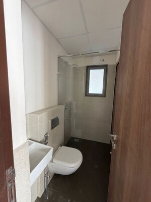 Bathroom in 1 BHK Apartment at Piramal Vaikunth, Balkum Pada – for Rent