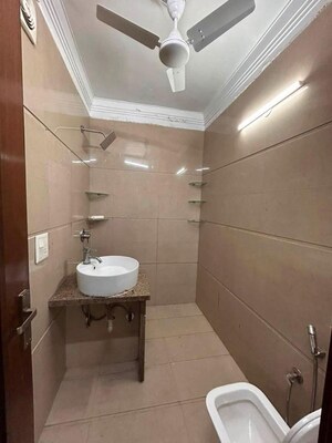 Bathroom in 2 BHK Apartment at Freedom Fighters Enclave – for Rent