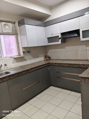 Kitchen in 3.5 BHK Apartment at 3C Lotus Panache, Sector 110 – for Rent