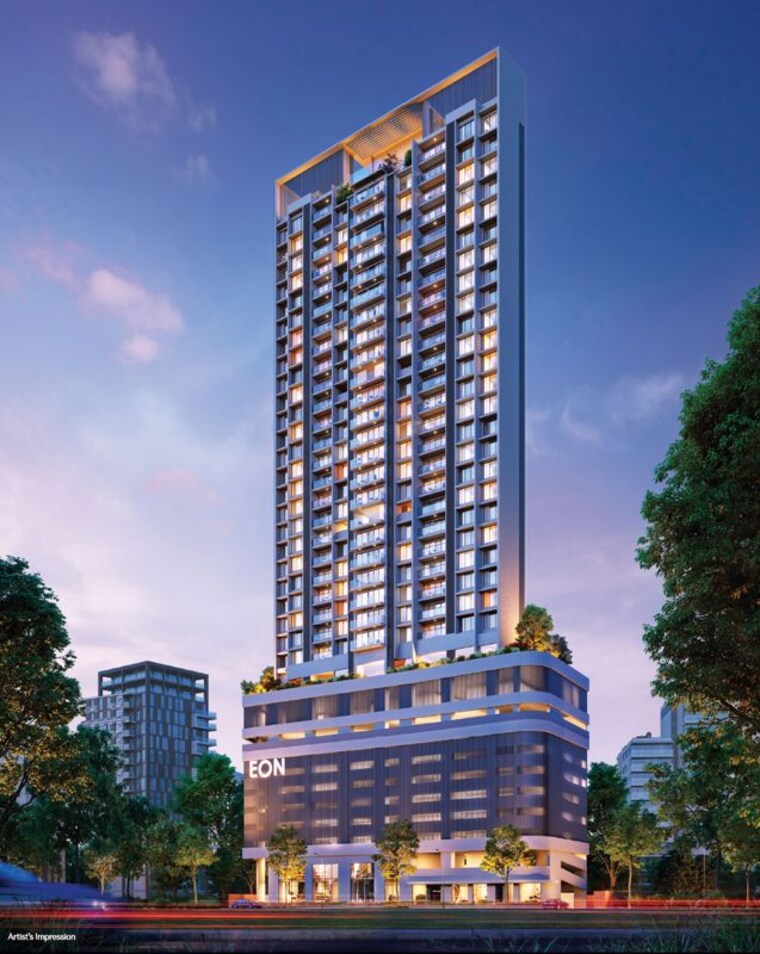 Exterior View, eon-one 3 Bedroom 1201 Sq.Ft. Apartment In Prabhadevi Mumbai 10649574