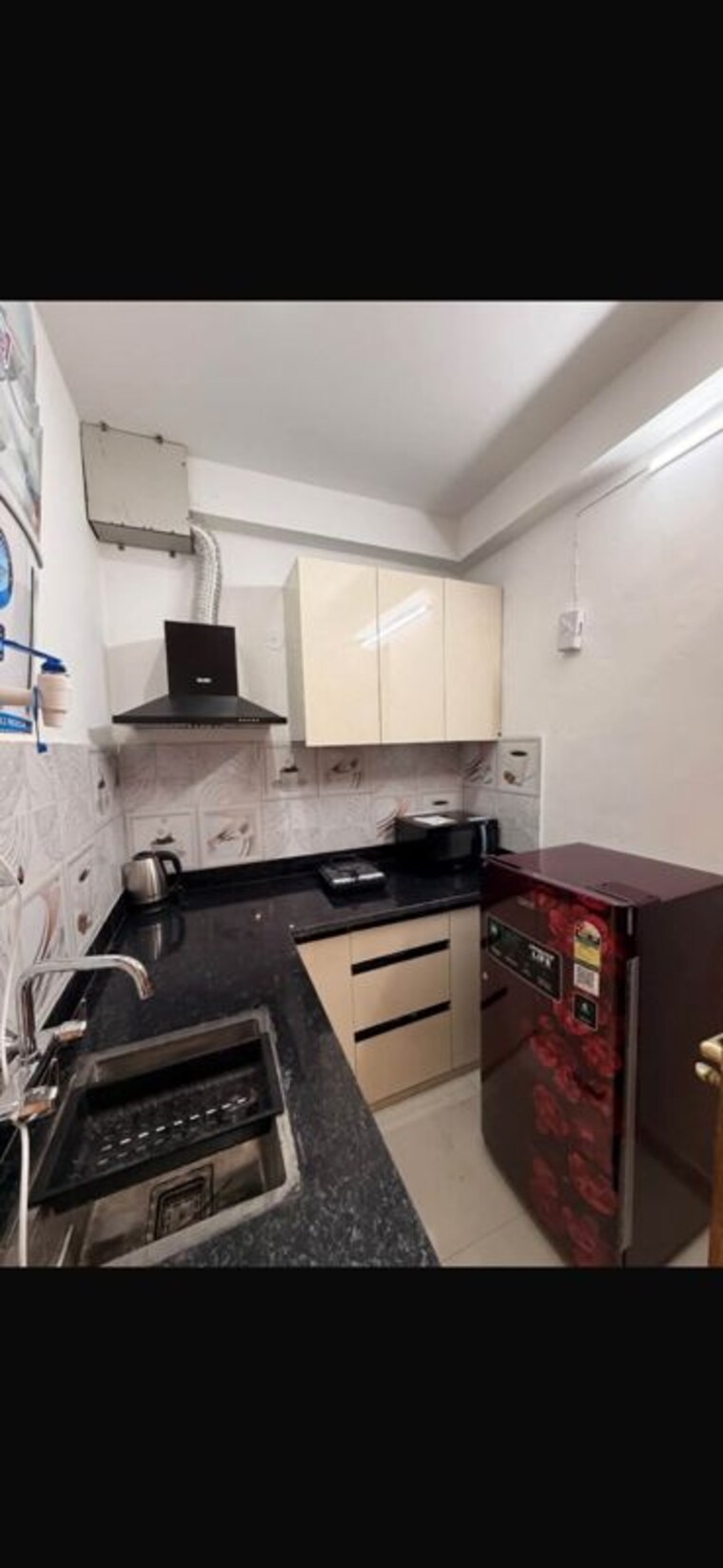 Kitchen, alphacorp-sky1 1 Bedroom 700 Sq.Ft. Builder Floor In Sector 15 Gurgaon 10649571