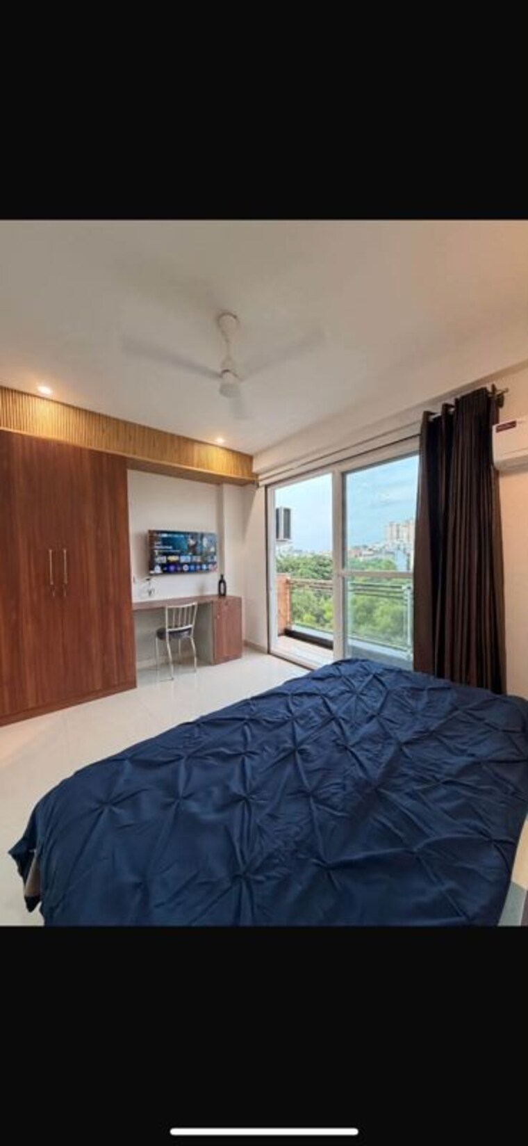 Bedroom, alphacorp-sky1 1 Bedroom 700 Sq.Ft. Builder Floor In Sector 15 Gurgaon 10649571