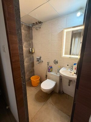 Bathroom in 2 BHK Apartment at Neev Itrend Life 2, Wakad – for Rent