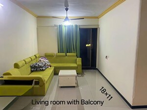Hall in 1 BHK Apartment at K M Horizon Palms, Owale – for Rent