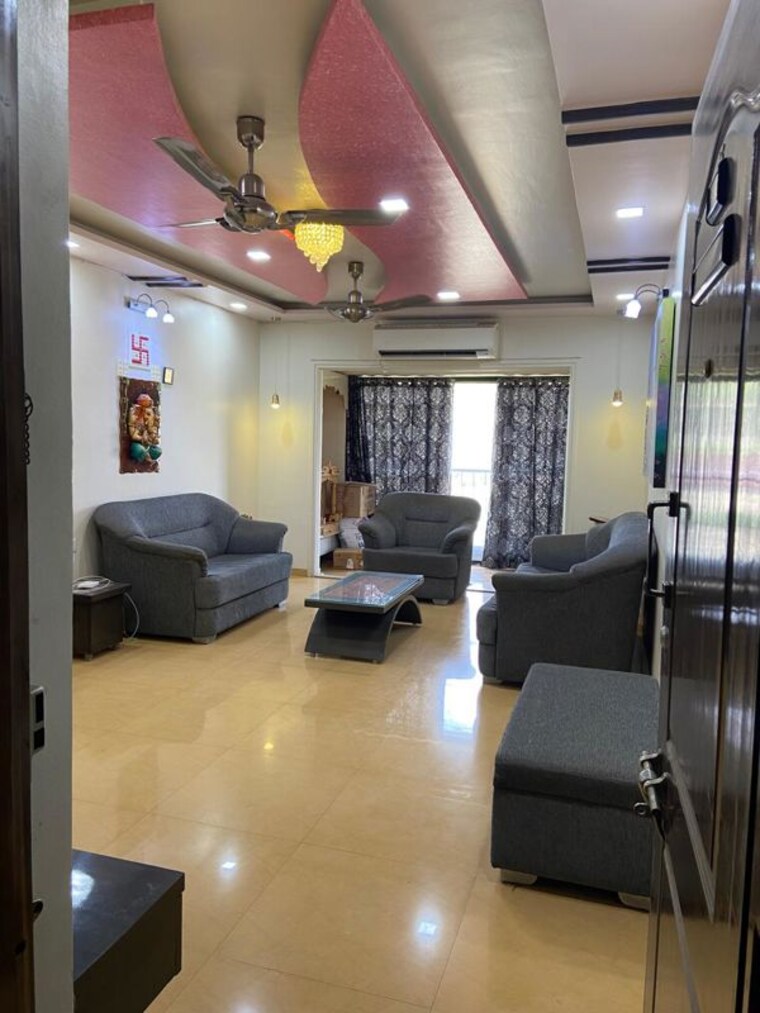 Living Room, nyati-enclave 3 Bedroom 1360 Sq.Ft. Apartment In Mohammadwadi Pune 10649526