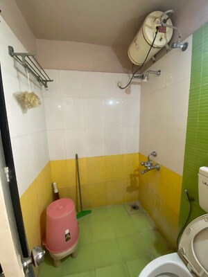 Bathroom in 3 BHK Apartment at Nyati Enclave, Mohammadwadi – for Sale