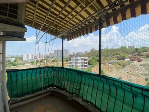 Balcony in 3 BHK Apartment at Nyati Enclave, Mohammadwadi – for Sale