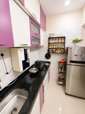 Kitchen in 1 BHK Apartment at Ulwe – for Rent