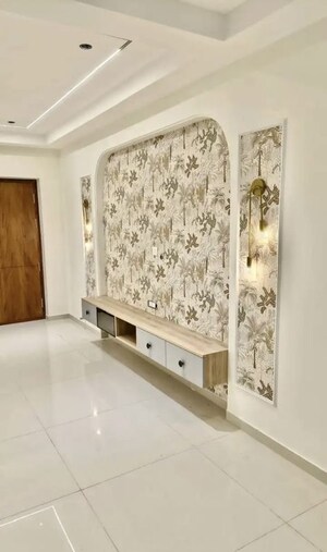 Living Room in 3 BHK Apartment at Anvita Ivana, Kollur – for Rent