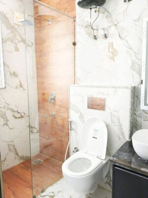Bathroom in 3.5 BHK Apartment at Emaar MGF Emerald Hills, Sector 65 – for Rent
