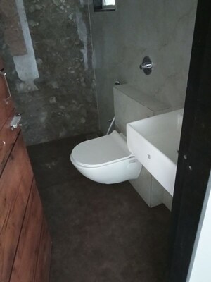 Bathroom in 1 BHK Apartment at Krypton Tower, Prabhadevi – for Rent