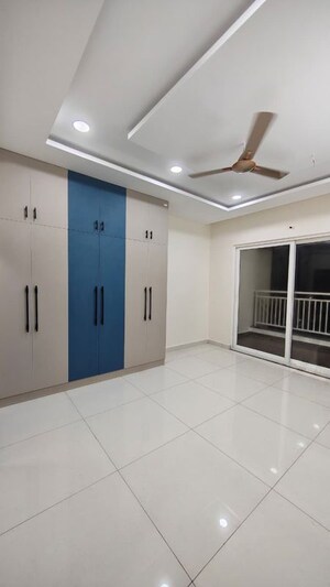 Bedroom in 3 BHK Apartment at Candeur Crescent, Serilingampally – for Rent
