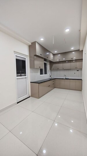 Kitchen in 3 BHK Apartment at Candeur Crescent, Serilingampally – for Rent