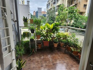 Balcony in 3 BHK Apartment at SSD Sai Pearl, Pimple Saudagar – for Rent