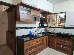 Kitchen in 3 BHK Apartment at SSD Sai Pearl, Pimple Saudagar – for Rent