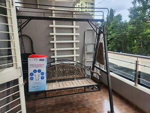 Balcony in 3 BHK Apartment at SSD Sai Pearl, Pimple Saudagar – for Rent