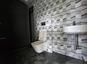 Bathroom in 2 BHK Apartment at Dhamji Shamji Mahavir Spring Tulip Phase 1, Pokhran Road No Two – for Rent