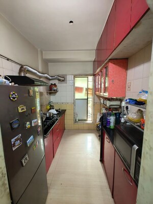Kitchen in 3 BHK Apartment at Rashmi Pride A and B, Mira Road – for Sale