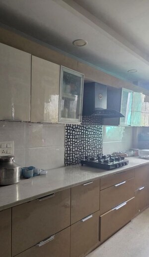 Kitchen in 3 BHK Builder Floor at Sector 57 – for Rent