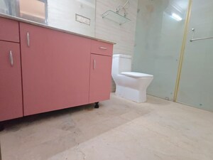 Bathroom in 3 BHK Apartment at Vasant Kunj – for Rent