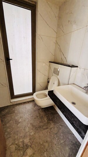 Bathroom in 2.5 BHK Apartment at Prestige Siesta, Mulund West – for Rent