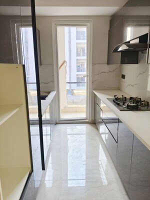 Kitchen in 3.5 BHK Apartment at Emaar Emerald Floors Premier, Sector 65 – for Rent