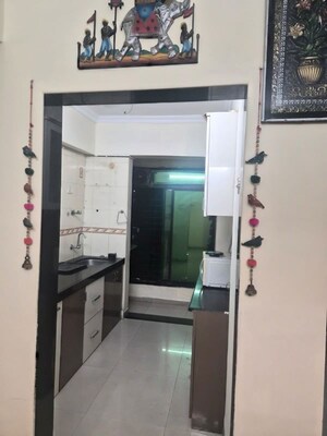 Kitchen in 2 BHK Apartment at Shiv Bhoomi, Kharghar – for Rent