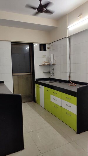 Kitchen in 3 BHK Apartment at Neha Heena Gaurav Jewels, Goregaon East – for Rent