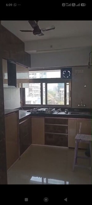 Kitchen in 3 BHK Apartment at Aarya Apartment, Khar West – for Rent