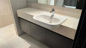 Bathroom in 4 BHK Apartment at Panchshil Towers, Kharadi – for Sale