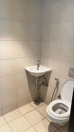 Bathroom in 4 BHK Apartment at Panchshil Towers, Kharadi – for Sale